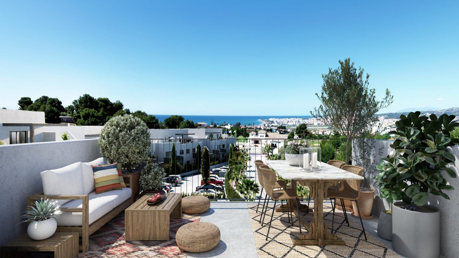 Penthouse en Baviera Golf, Malaga, Espagne 3 chambres, 123.8 m2 No. 90076