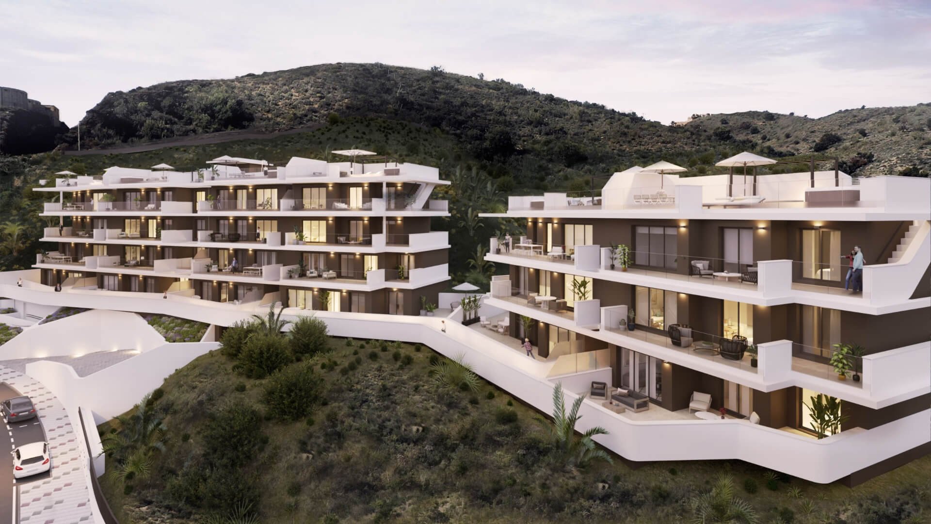 Wohnung in Idilia Terram, Malaga, Spanien 3 Schlafzimmer, 126 m2 Nr. 90081