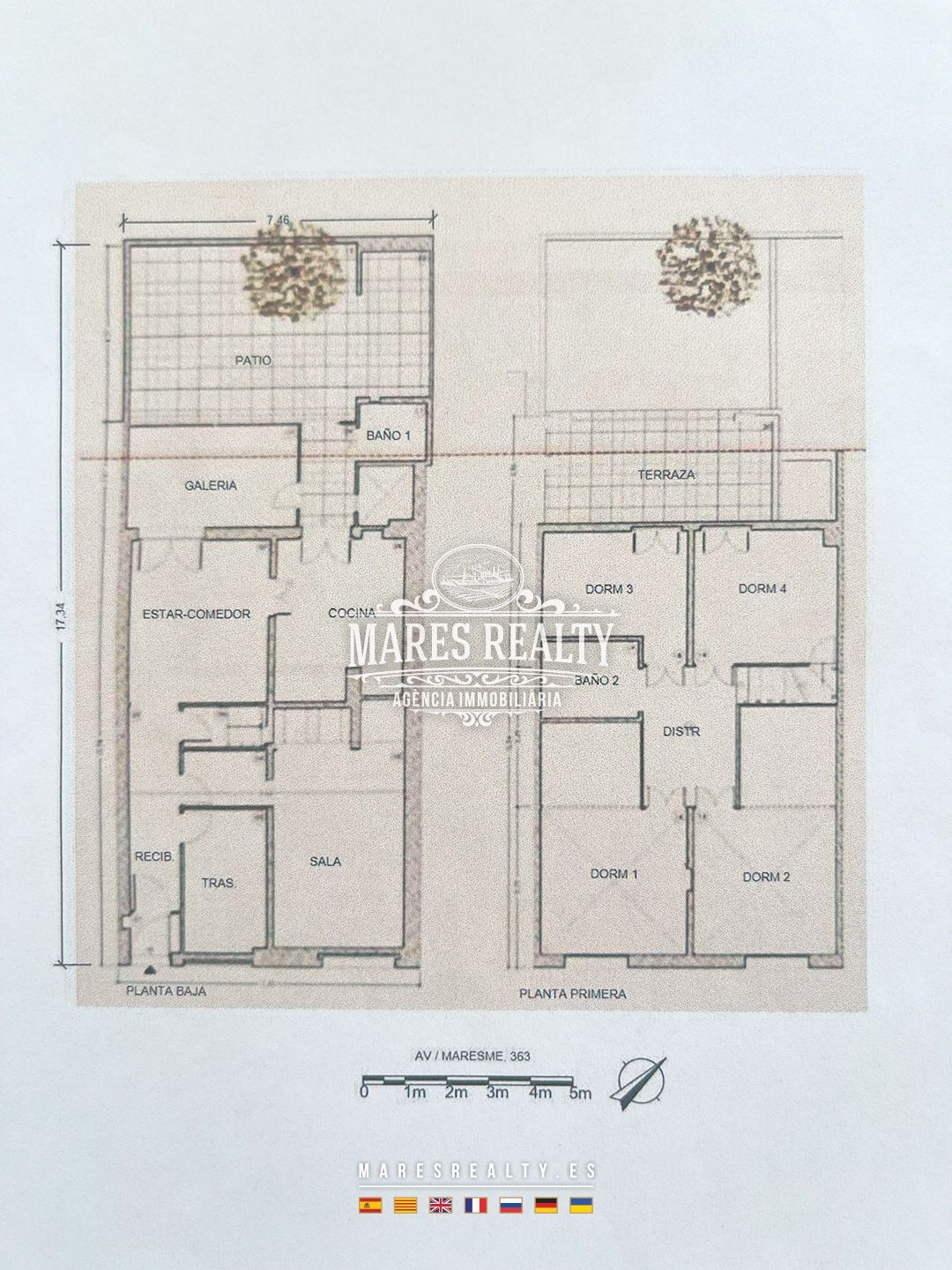 Townhouse à Mataro, Barcelona, Espagne 4 chambres, 171 m2 No. 113242