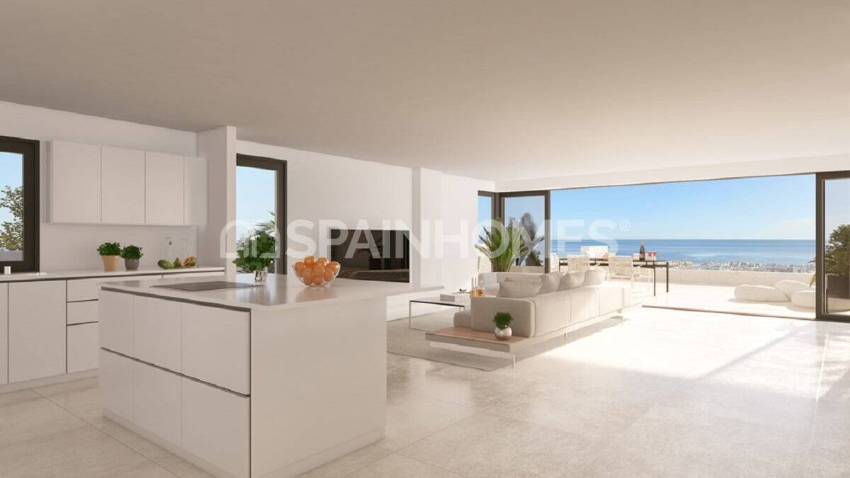 Apartment in Estepona, Malaga, Spain 3 bedrooms, 110 sq.m. No. 100487