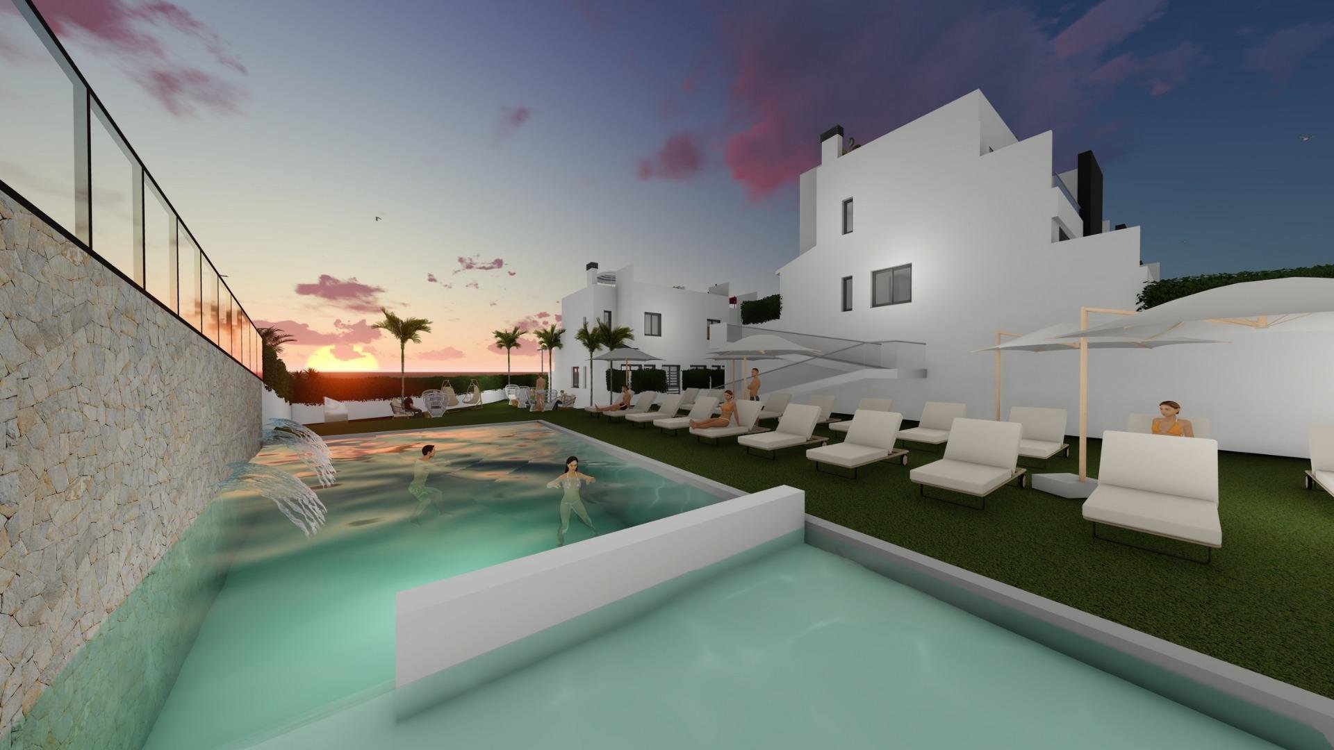 Radhus i Cox, Alicante, Spanien 2 sovrum, 81 kvm. Nr. 112692