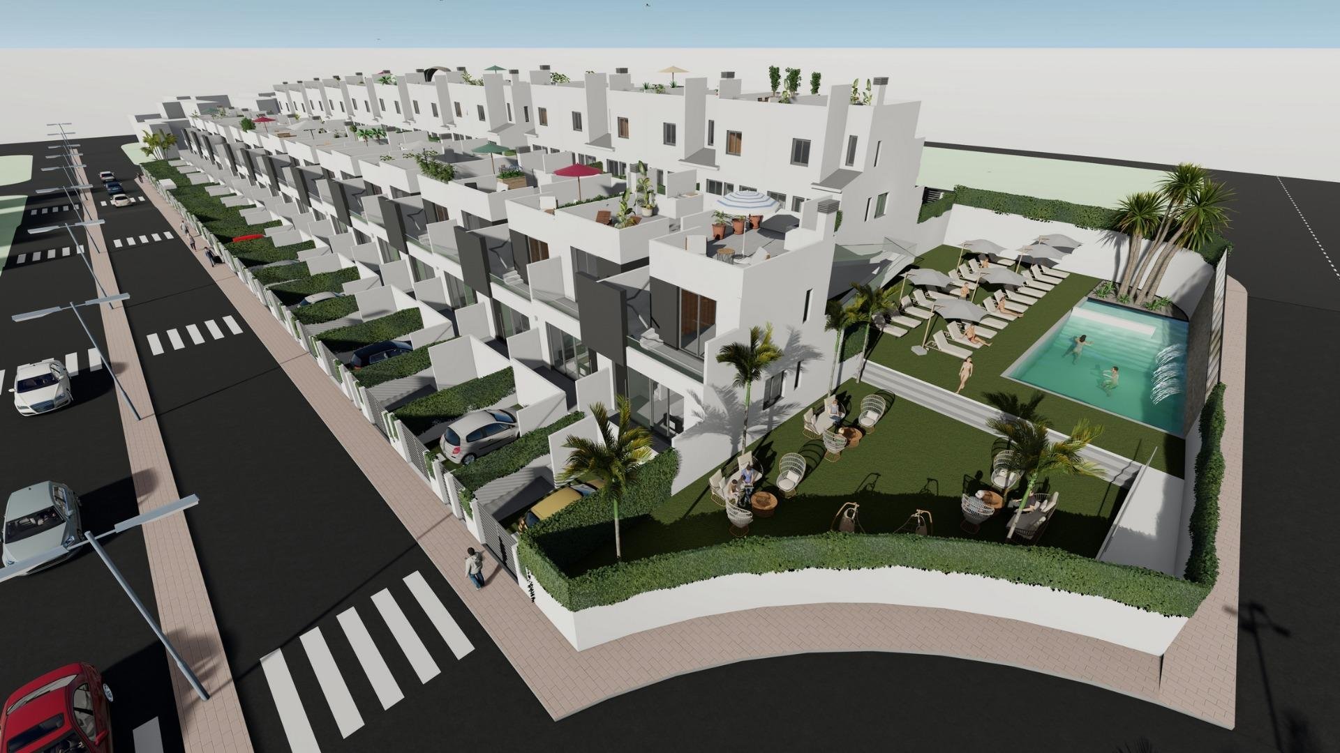 Radhus i Cox, Alicante, Spanien 2 sovrum, 81 kvm. Nr. 112692
