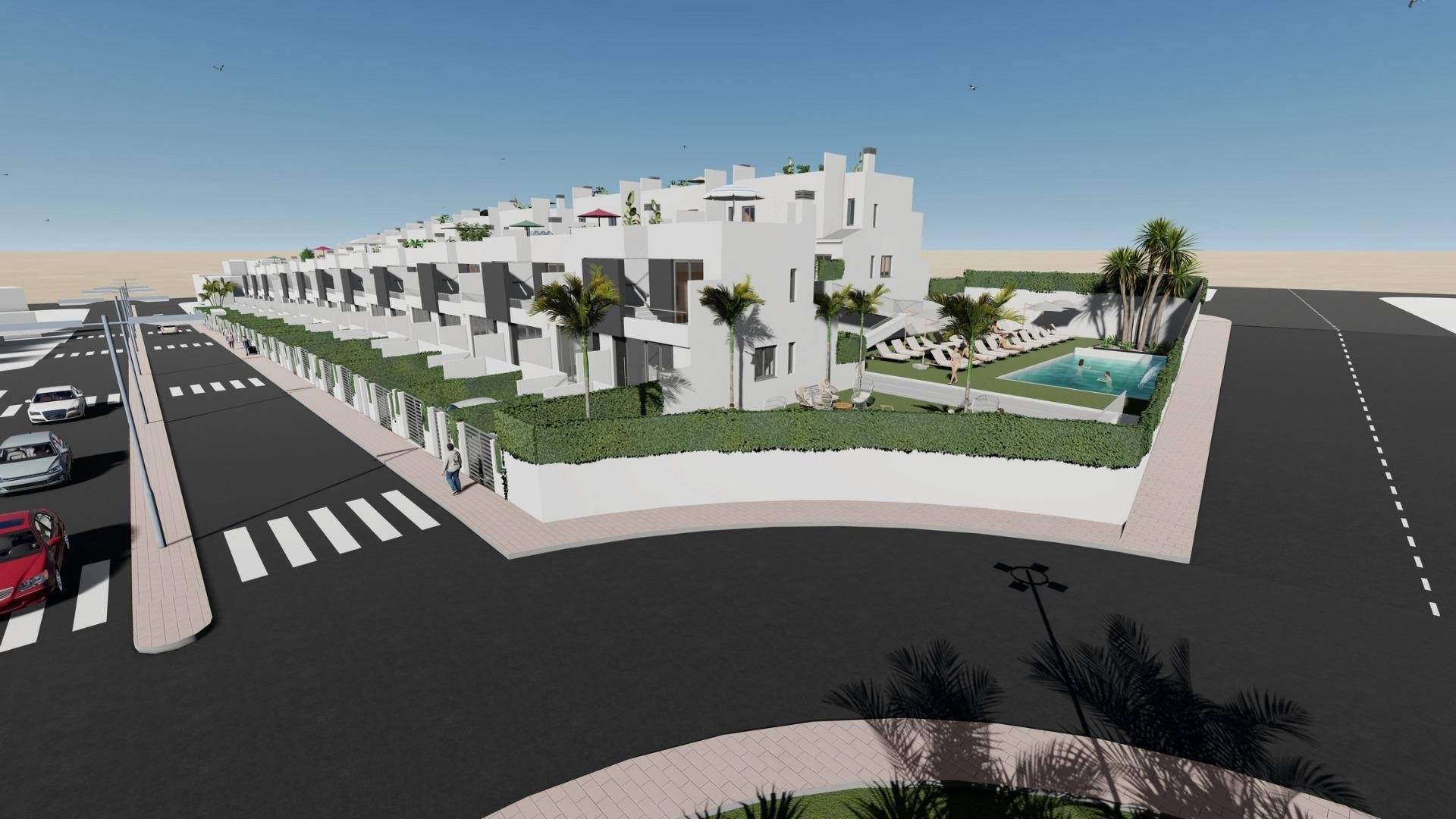 Radhus i Cox, Alicante, Spanien 2 sovrum, 81 kvm. Nr. 112692