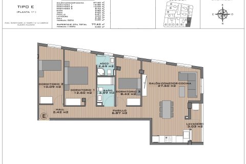 Apartamento en venta Algorfa, Alicante, España 3 dormitorios, 84 m2 No. 112695 - foto 12