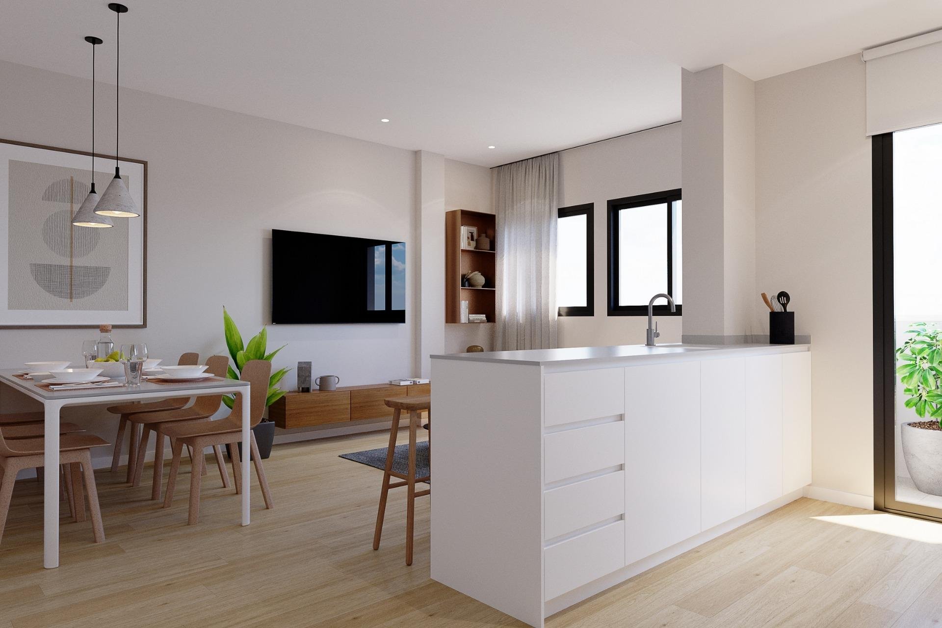 Apartment à Algorfa, Alicante, Espagne 3 chambres, 84 m2 No. 112695