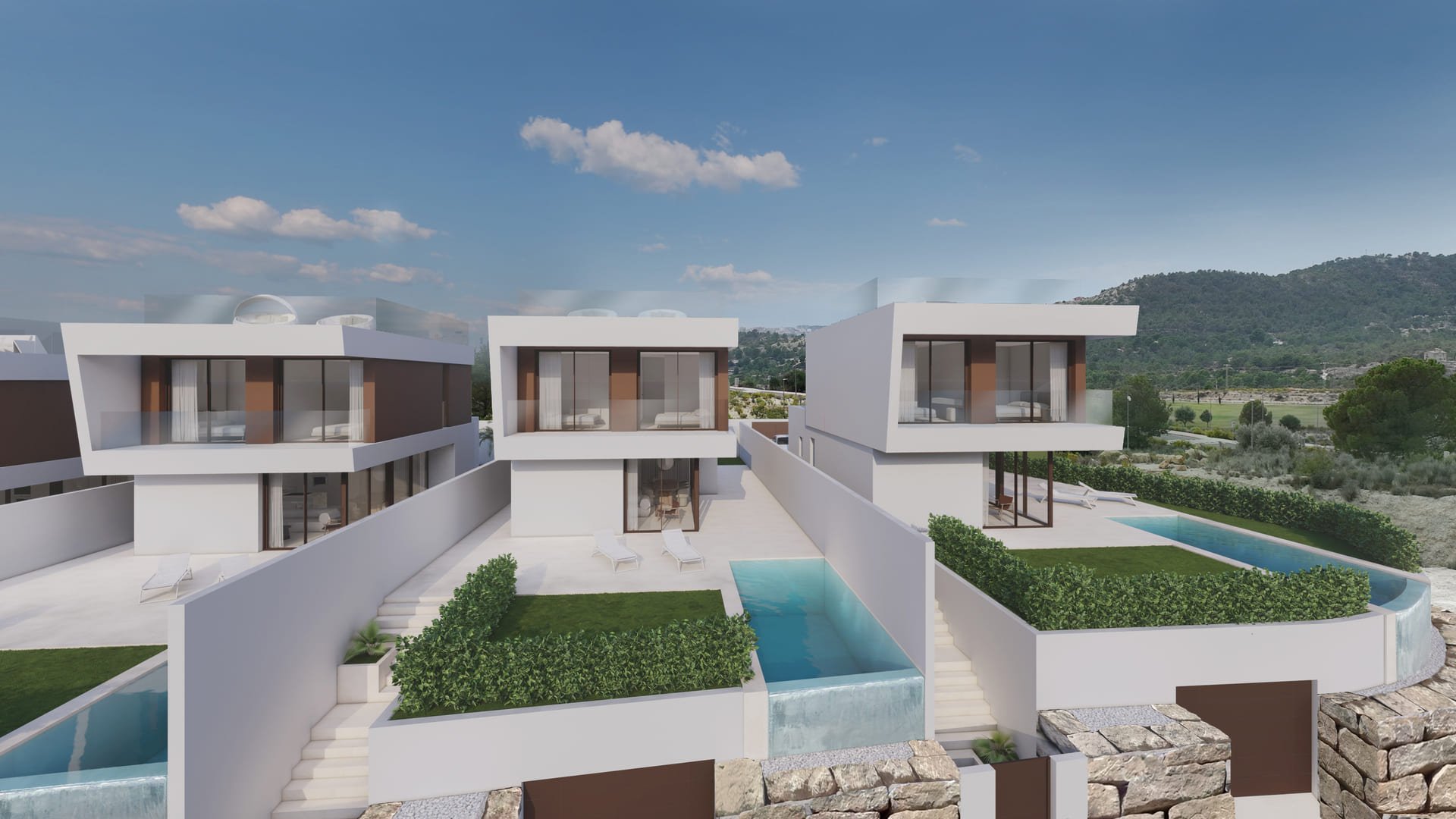 Huvila Finestrat, Alicante, Espanja 3 makuuhuonetta, 141 m2 No. 110809