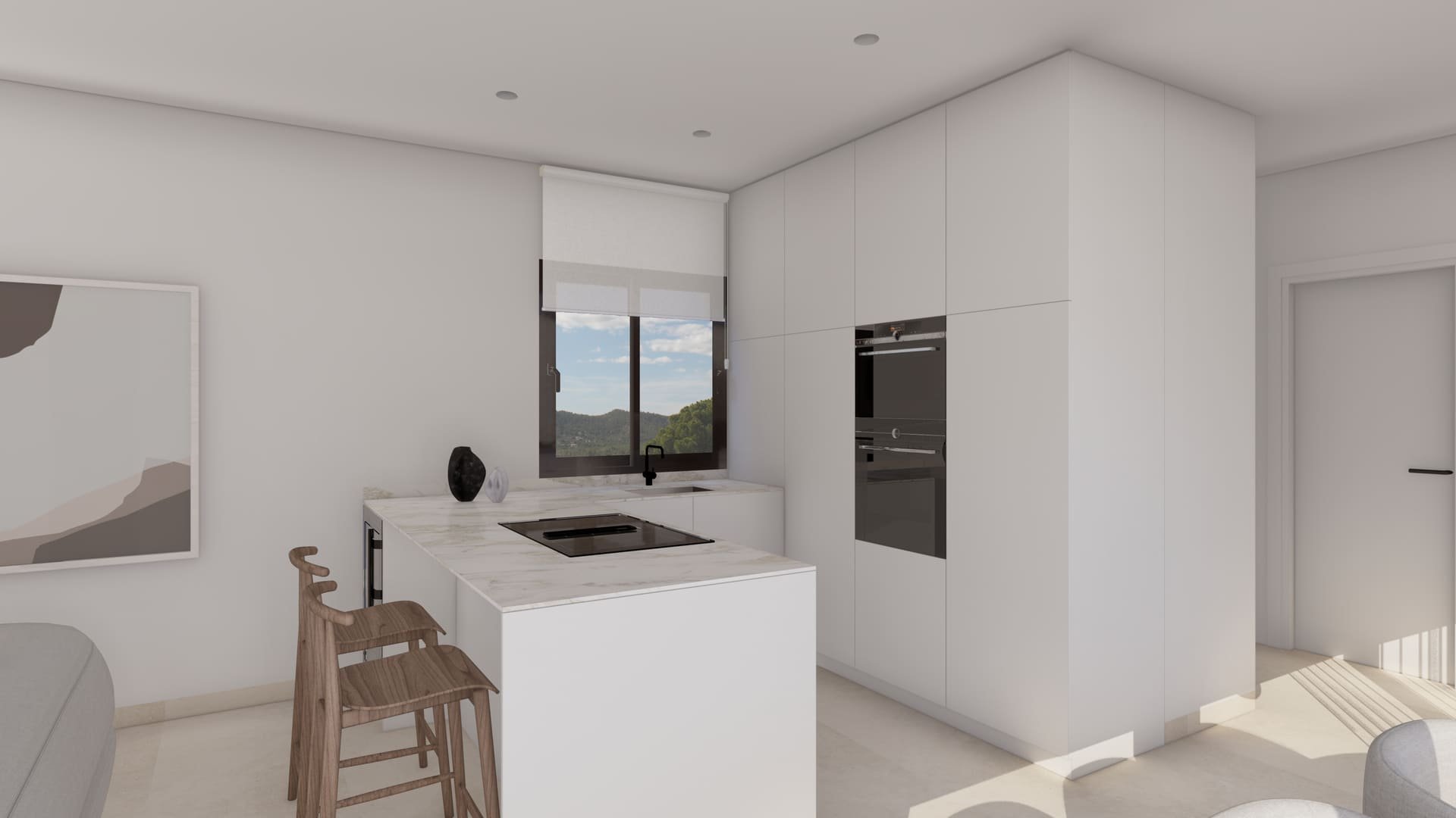 Huvila Finestrat, Alicante, Espanja 3 makuuhuonetta, 141 m2 No. 110809