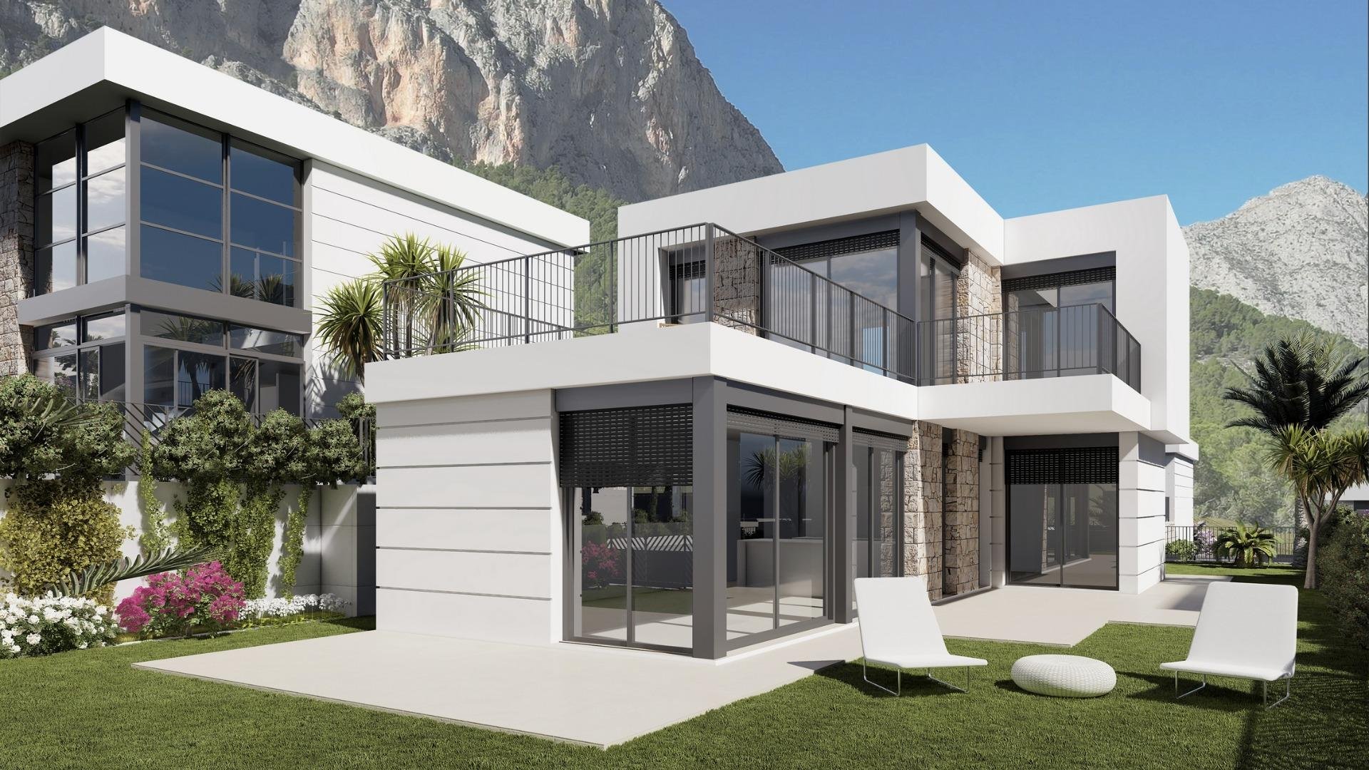 Villa en Polop, Alicante, España 3 dormitorios, 145 m2 No. 111173