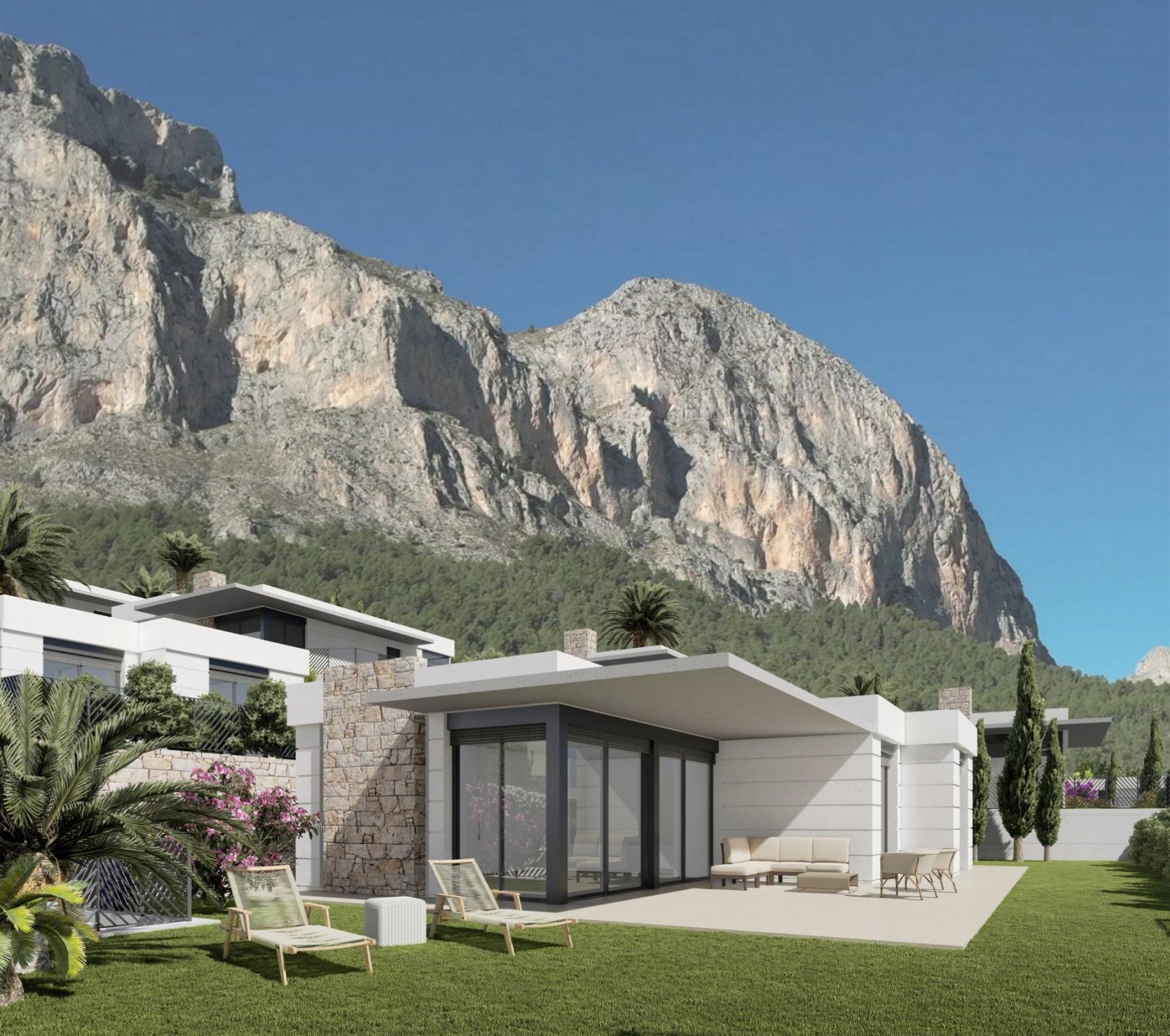 Villa en Polop, Alicante, España 3 dormitorios, 145 m2 No. 111173
