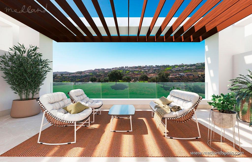 Kaupunkipientalo Mijas Costa, Malaga, Espanja 3 makuuhuonetta, 208 m2 No. 108749