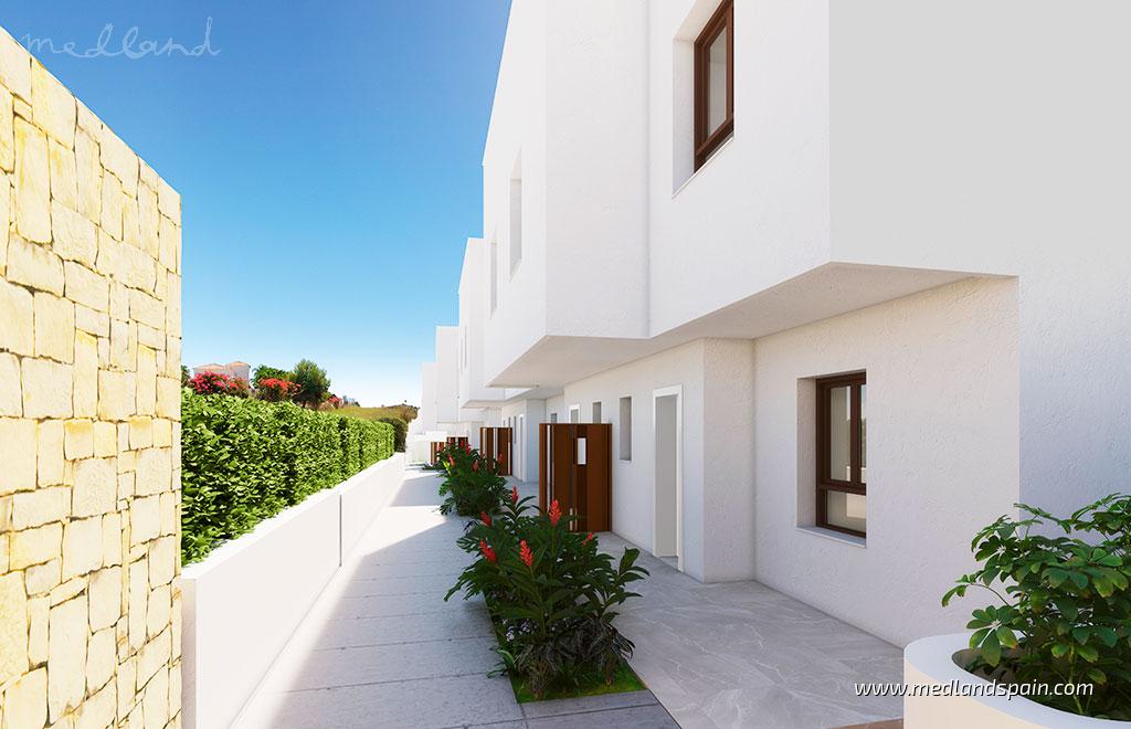 Kaupunkipientalo Mijas Costa, Malaga, Espanja 3 makuuhuonetta, 208 m2 No. 108749