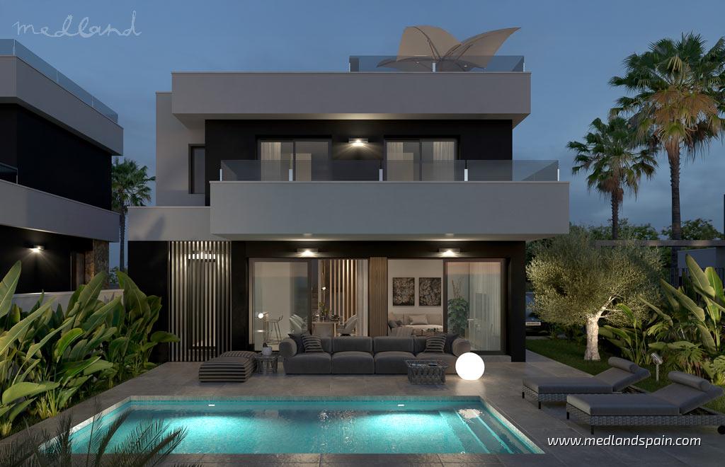 Huvila Rojales, Alicante, Espanja 3 makuuhuonetta, 123 m2 No. 108748