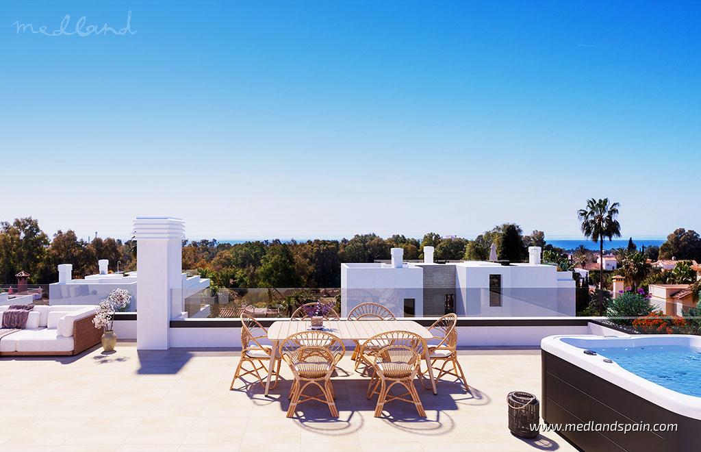 Villa i Estepona, Malaga, Spanien 4 sovrum, 656 kvm. Nr. 108746