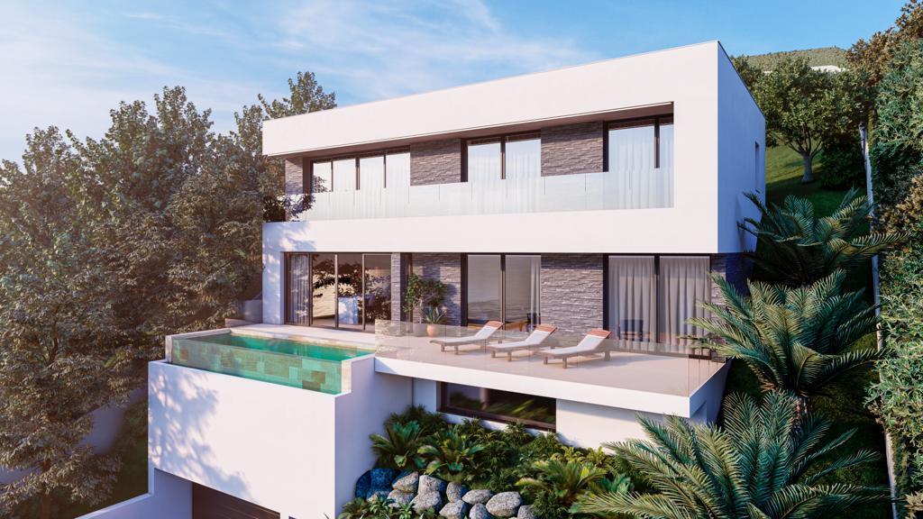 Hus i Castelldefels, Barcelona, Spanien 4 sovrum, 440 kvm. Nr. 100319