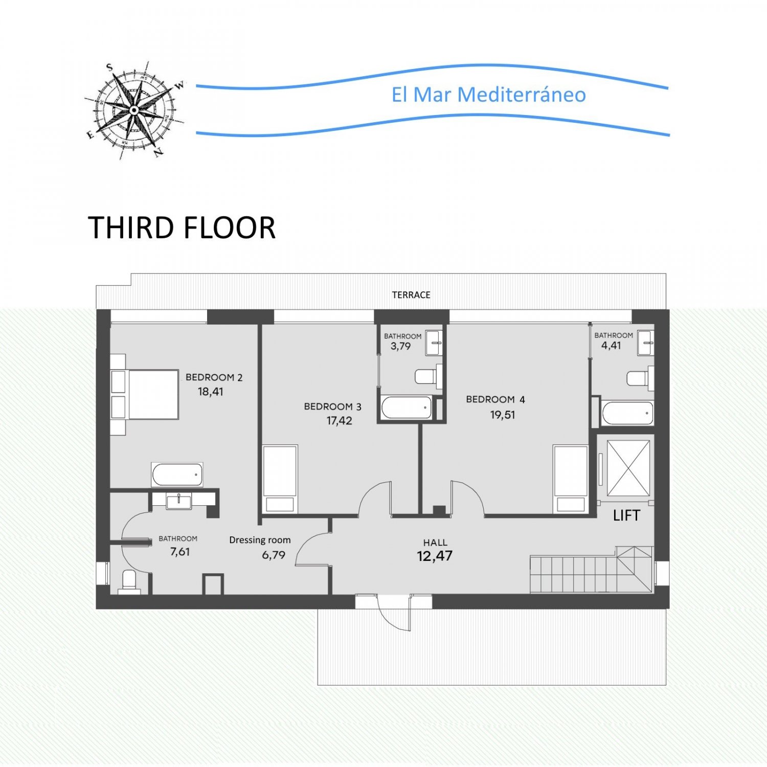 Hus i Castelldefels, Barcelona, Spanien 4 sovrum, 440 kvm. Nr. 100319