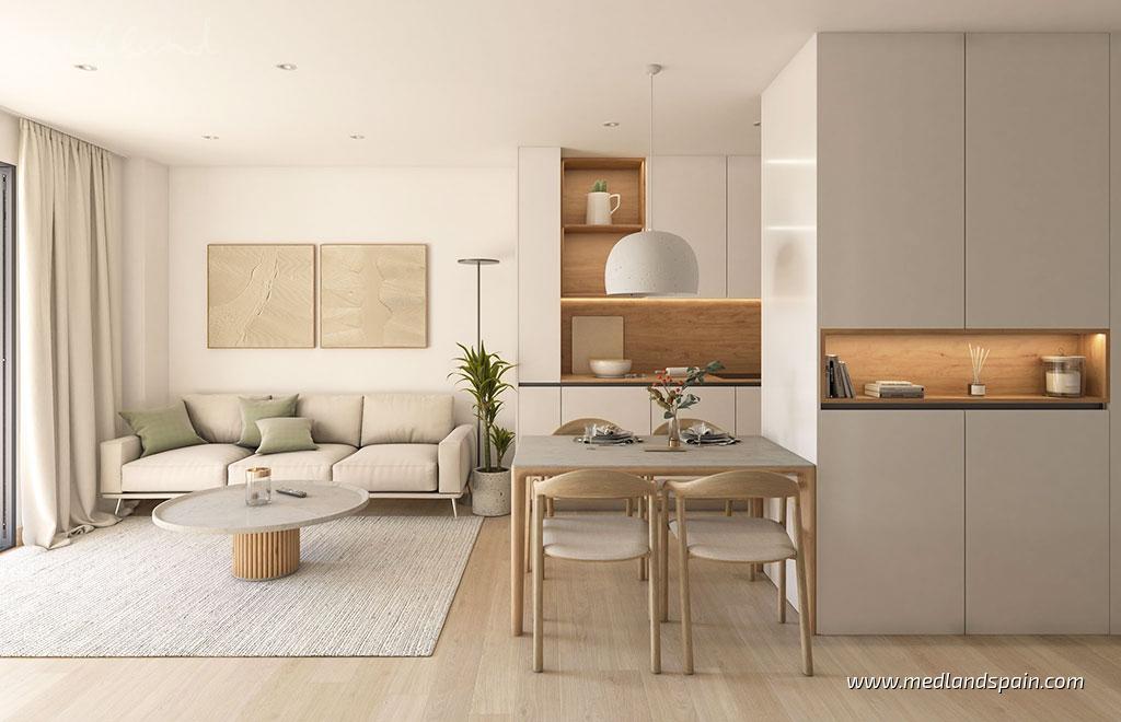 Apartment à Mijas Costa, Malaga, Espagne 2 chambres, 87 m2 No. 108906