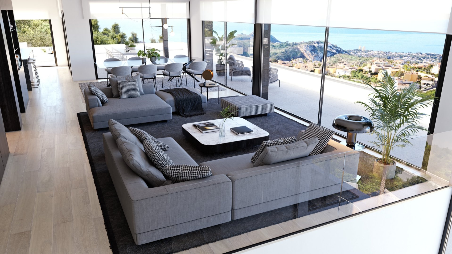 Villa a Cumbre Del Sol, Alicante, Spagna 3 camere da letto, 830 mq. N° 89141