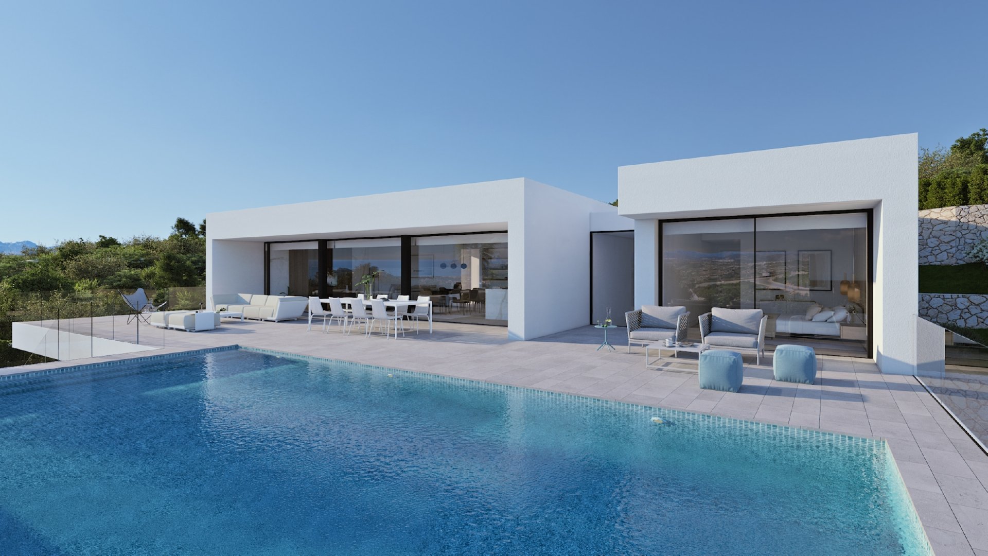 Huvila Cumbre Del Sol, Alicante, Espanja 3 makuuhuonetta, 621 m2 No. 89140