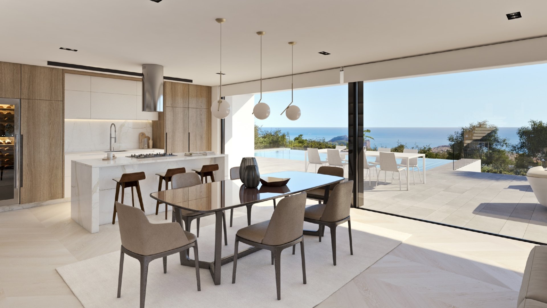 Huvila Cumbre Del Sol, Alicante, Espanja 3 makuuhuonetta, 621 m2 No. 89140