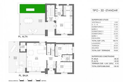 Villa for sale Los Altos, Alicante, Spain 3 bedrooms, 200 sq.m. No. 114179 - photo 9