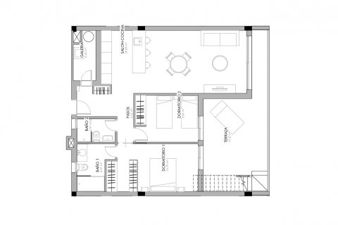 Apartament Torrevieja, Alicante, Hiszpania 2 sypialnie, 103 mkw. nr 101562 – zdjęcie 2