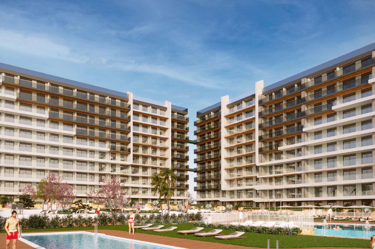 Квартира в Пунта Прима, Аликанте, Испания 2 спальни, 71м2 №101553