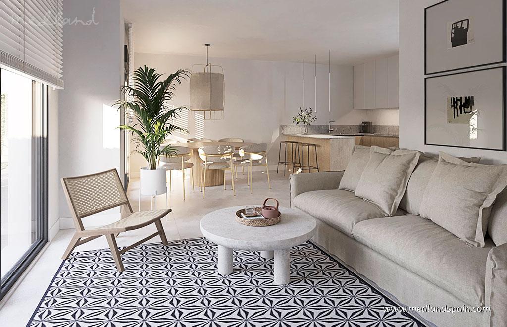 Apartament w Casares, Malaga, Hiszpania 3 sypialnie, 102 mkw. nr 108882
