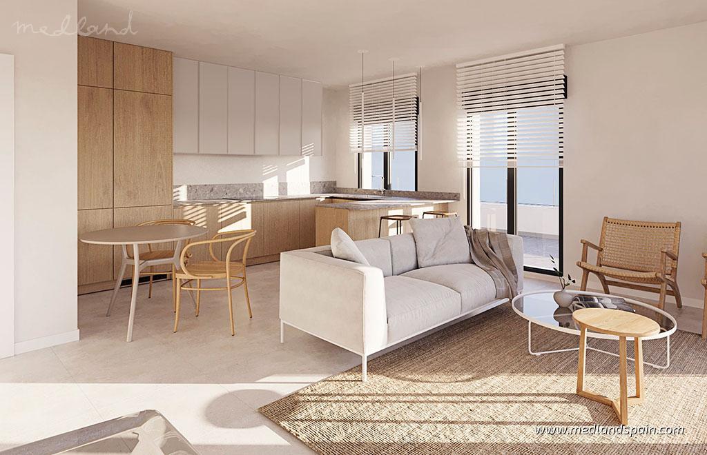 Apartament w Casares, Malaga, Hiszpania 3 sypialnie, 102 mkw. nr 108882