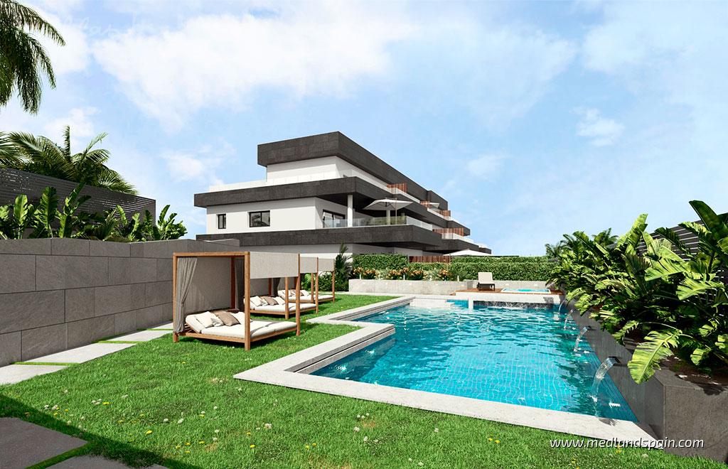 Apartament w Casares, Malaga, Hiszpania 3 sypialnie, 102 mkw. nr 108882