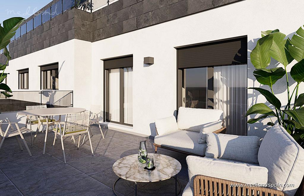 Apartament w Casares, Malaga, Hiszpania 3 sypialnie, 102 mkw. nr 108882