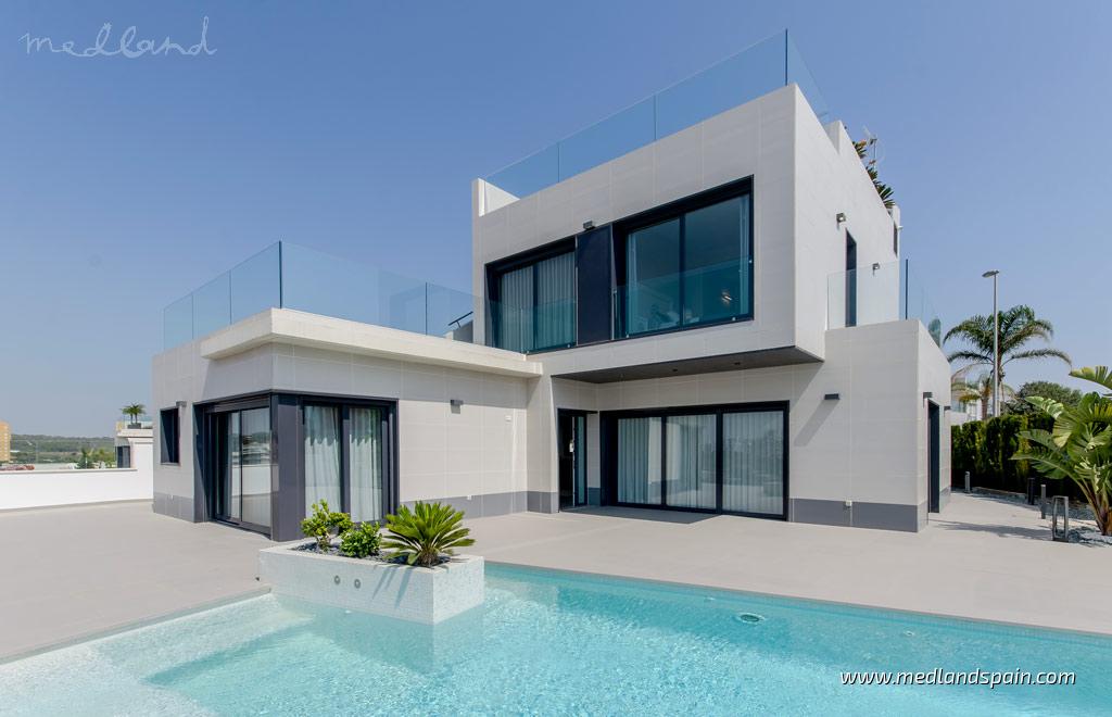 Villa i Campoamor, Alicante, Spanien 4 sovrum, 193 kvm. Nr. 9719