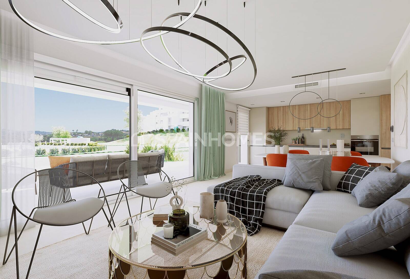 Lägenhet i Mijas, Malaga, Spanien 3 sovrum, 102 kvm. Nr. 59597
