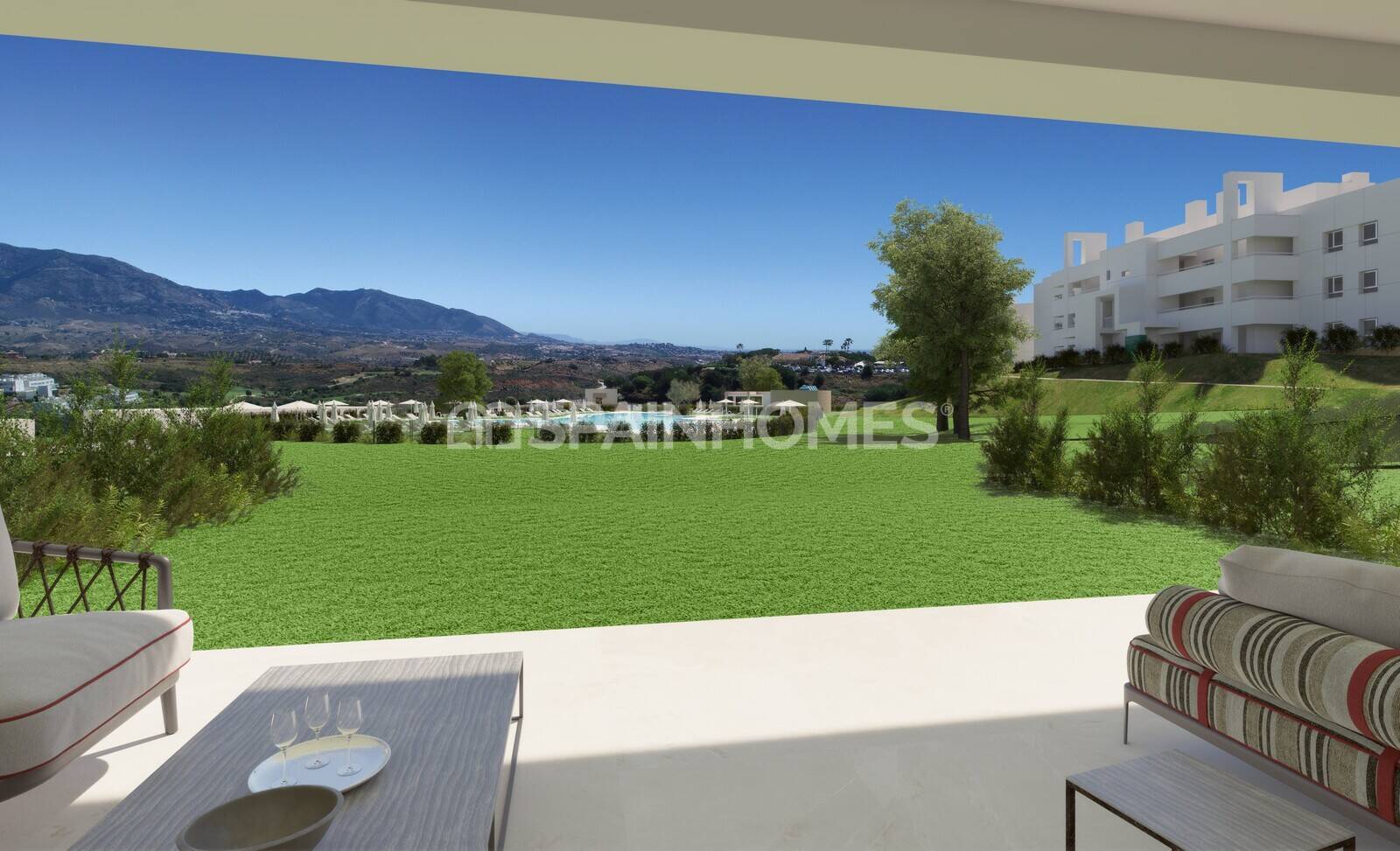 Lägenhet i Mijas, Malaga, Spanien 3 sovrum, 102 kvm. Nr. 59597
