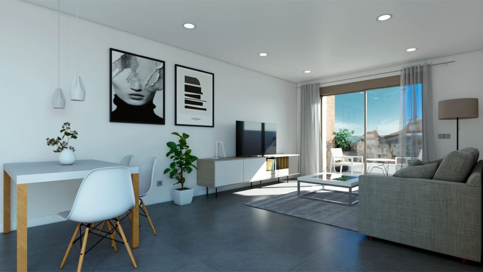 Māja La Pinada Nature Resort, Pilar de la Horadada, Alicante, Spānijā 2 istabas, 71.11 m2 Nr. 90787