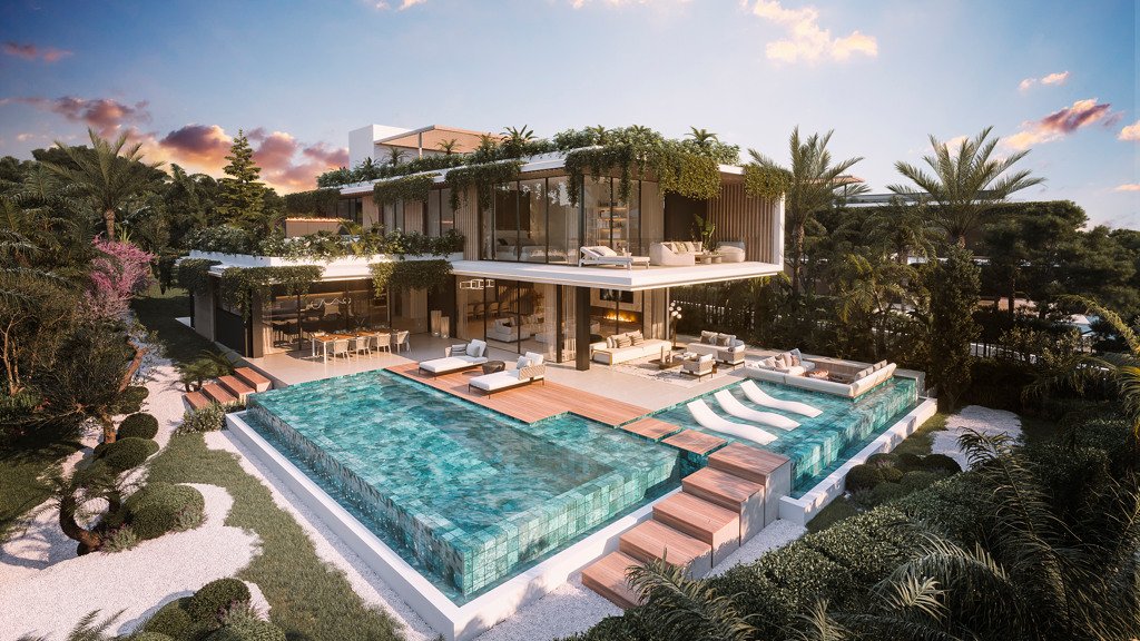 Huvila Marbella, Malaga, Espanja 5 makuuhuonetta, 1769 m2 No. 88645