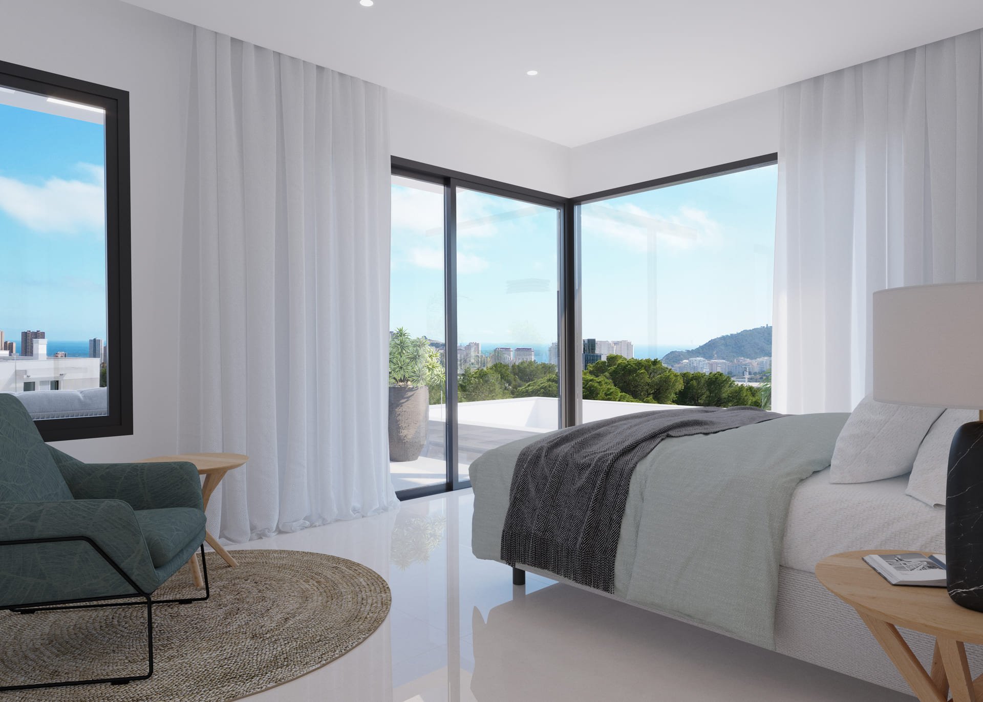 Вилла в Финестрат, Аликанте, Испания 3 спальни, 328м2 №110775