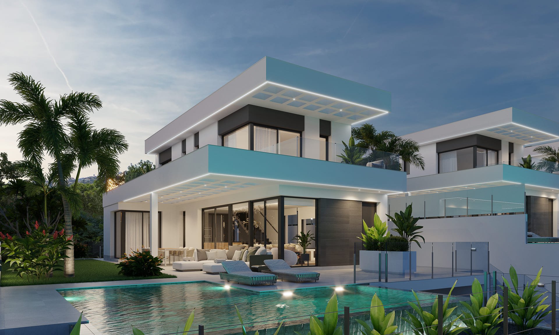 Вилла в Финестрат, Аликанте, Испания 3 спальни, 328м2 №110775
