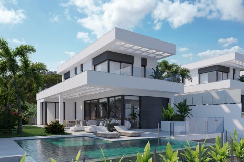Продажа виллы Финестрат, Аликанте, Испания 3 спальни, 210м2 №110775 - фото 1