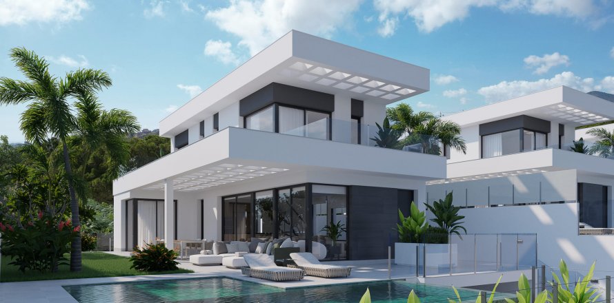 Вилла Финестрат, Аликанте, Испания 3 спальни, 210м2 №110775