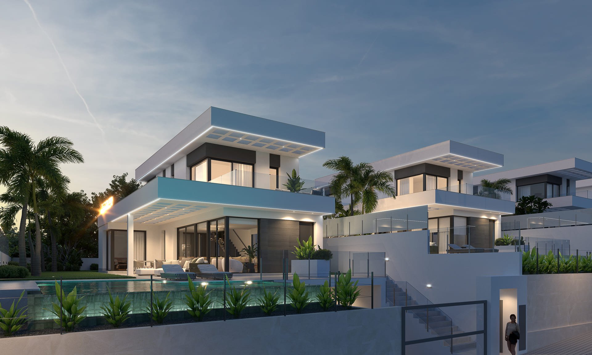 Вилла в Финестрат, Аликанте, Испания 3 спальни, 328м2 №110775