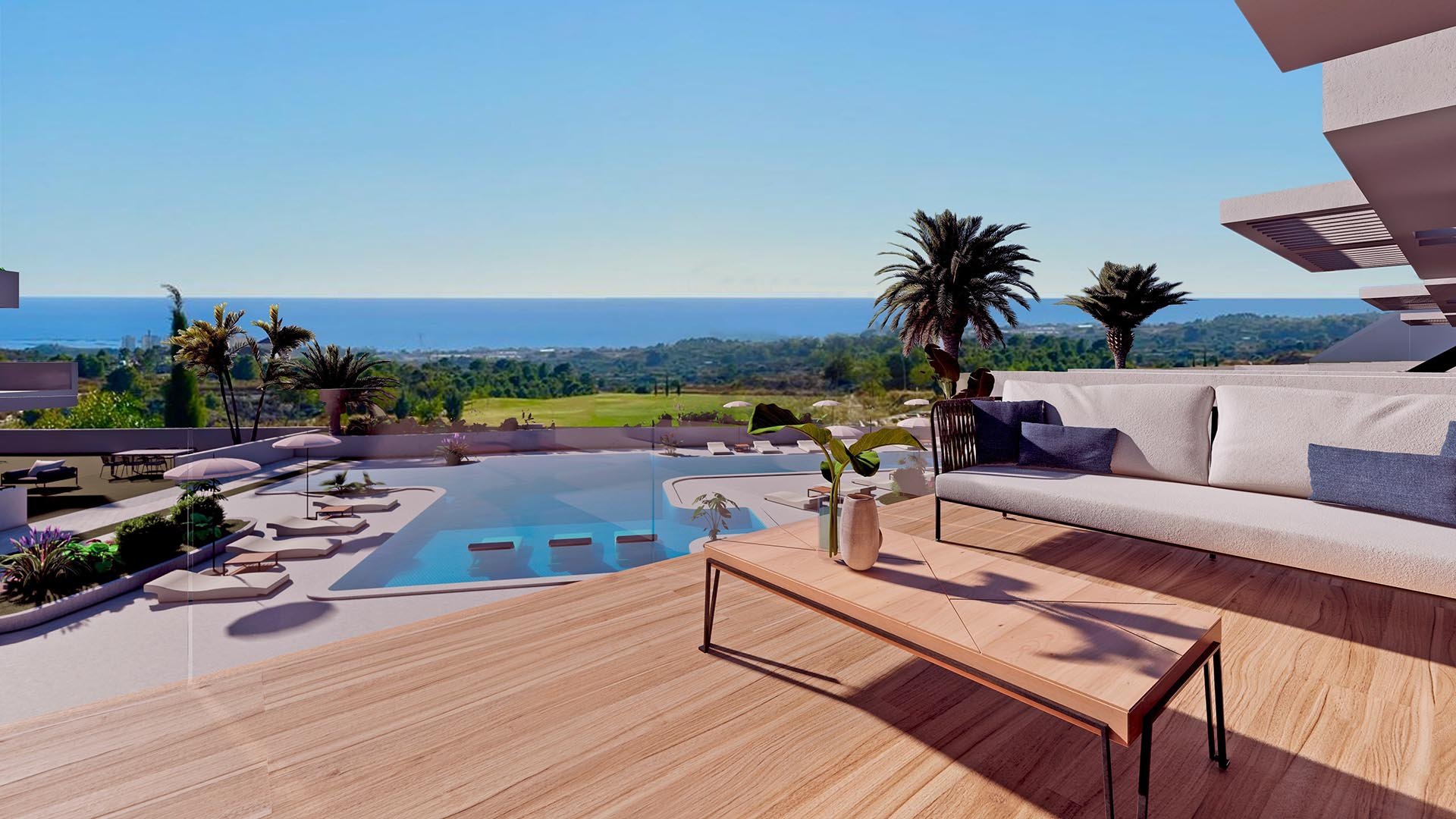 Bungalow en Leduc Golf Resort, Finestrat, Alicante, Espagne 3 chambres, 186 m2 No. 90251