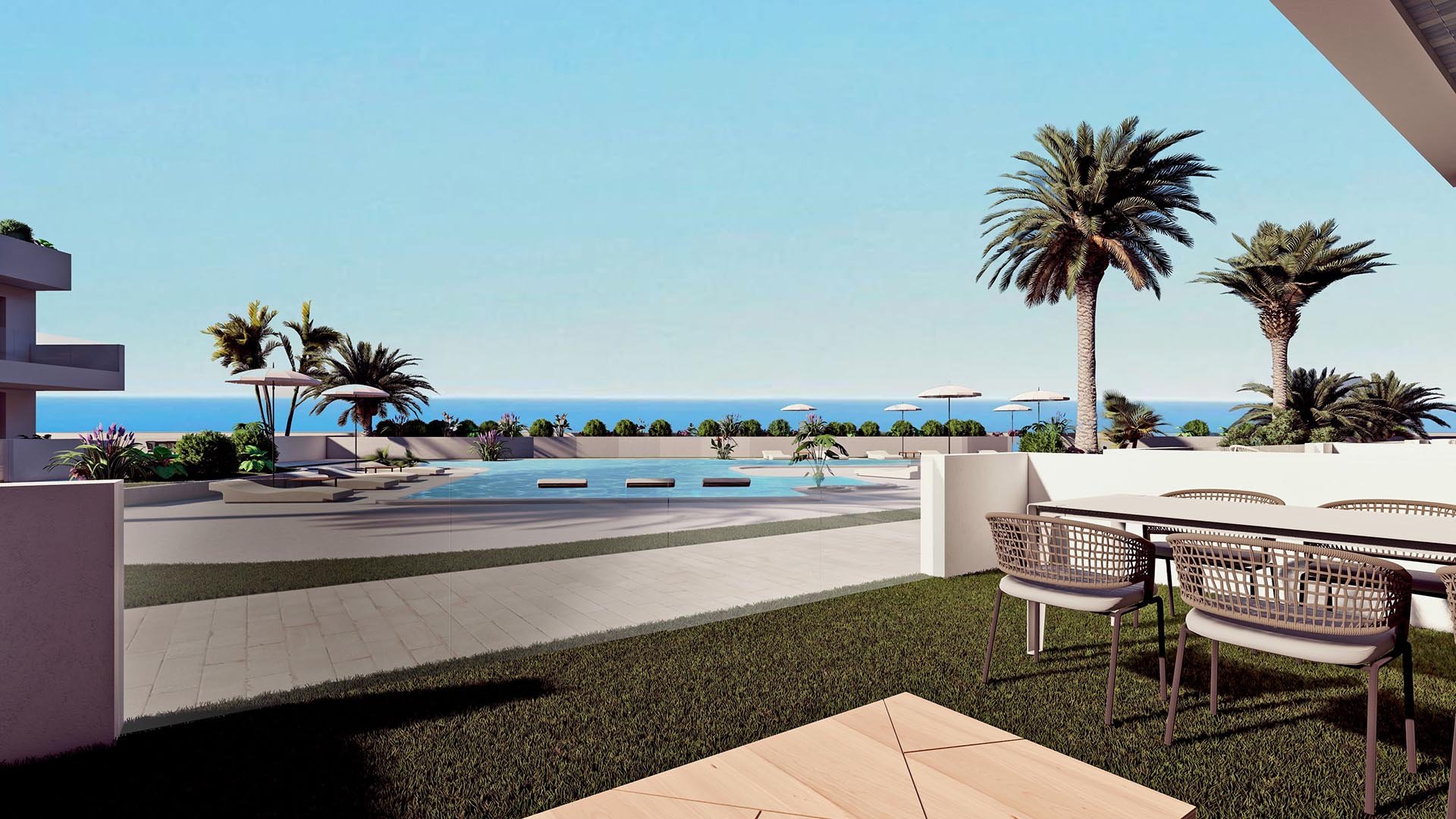 Bungalow en Leduc Golf Resort, Finestrat, Alicante, Espagne 3 chambres, 186 m2 No. 90251