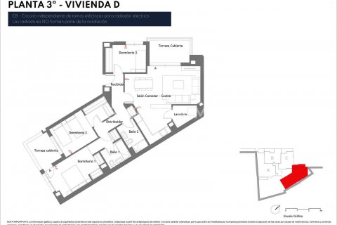 Продажа квартиры в Малага, Испания 3 спальни, 89м2 №117720 - фото 9