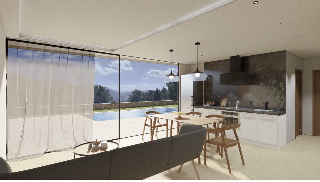 Huvila Alcalali, Alicante, Espanja 3 makuuhuonetta, 133 m2 No. 87038