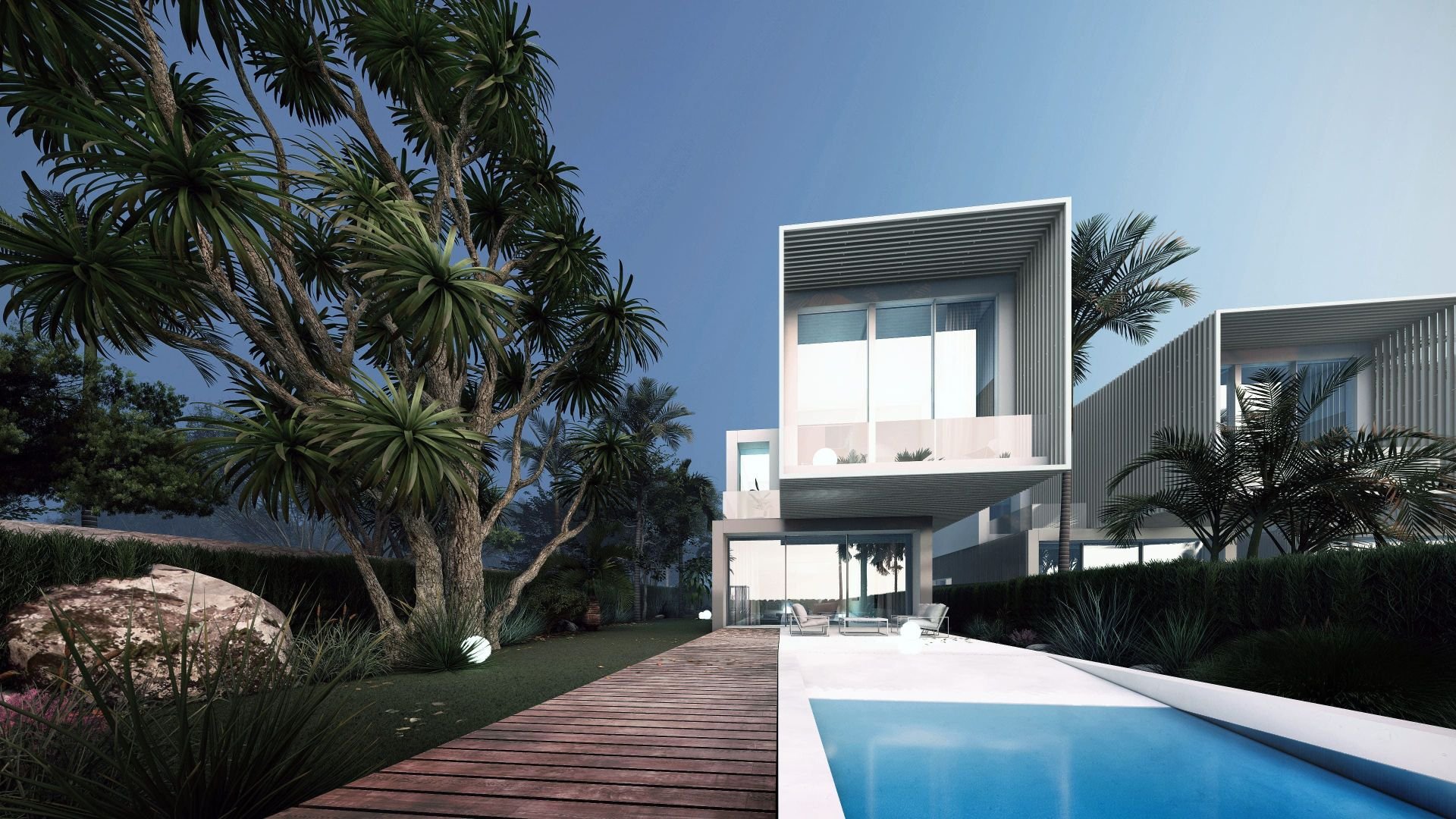 Villa in El Campello, Alicante, Spain 4 bedrooms, 380 sq.m. No. 95703
