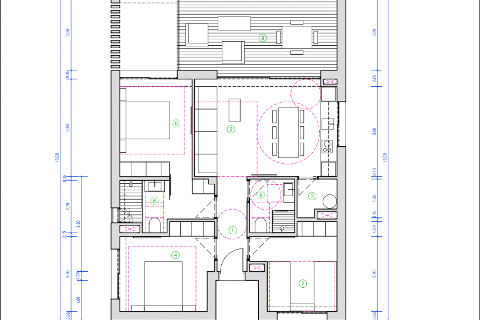 Apartment à Denia, Alicante, Espagne 2 chambres, 92 m2 No. 89136