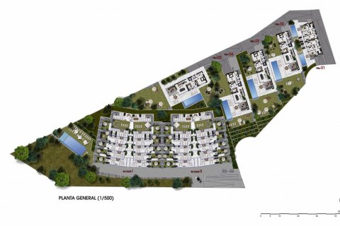 Продажа пентхауса в Финестрат, Аликанте, Испания 2 спальни, 75м2 №117732 - фото 12