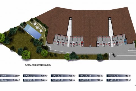 Продажа пентхауса в Финестрат, Аликанте, Испания 2 спальни, 75м2 №117732 - фото 13