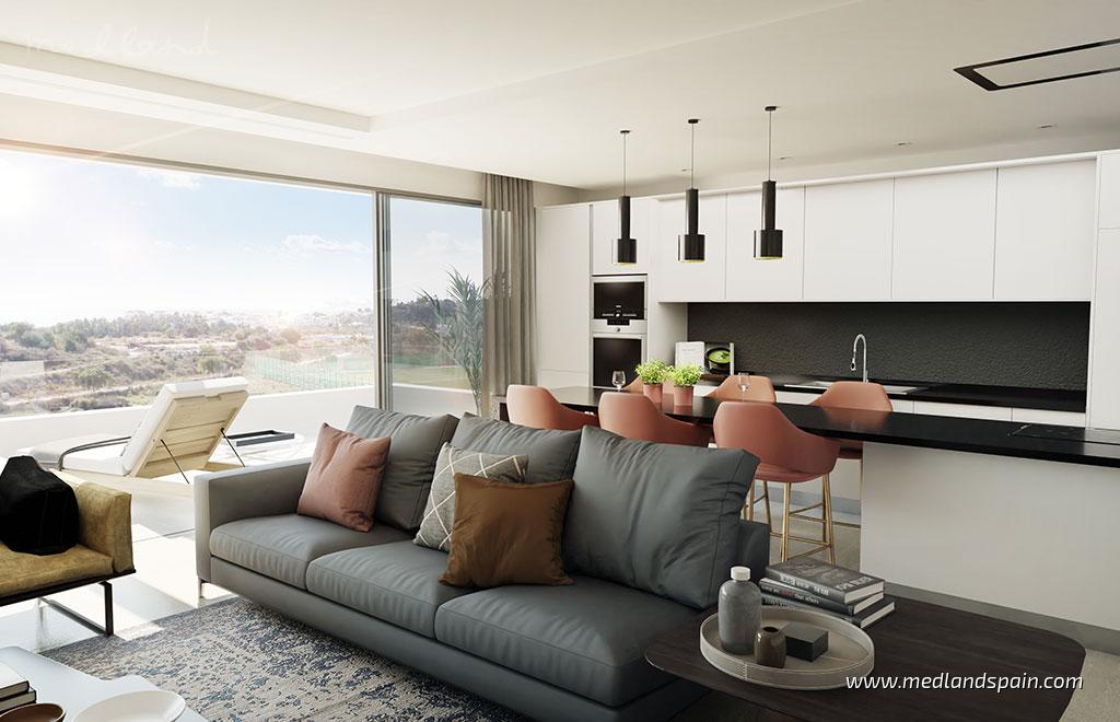 Huoneisto Estepona, Malaga, Espanja 3 makuuhuonetta, 186 m2 No. 104679