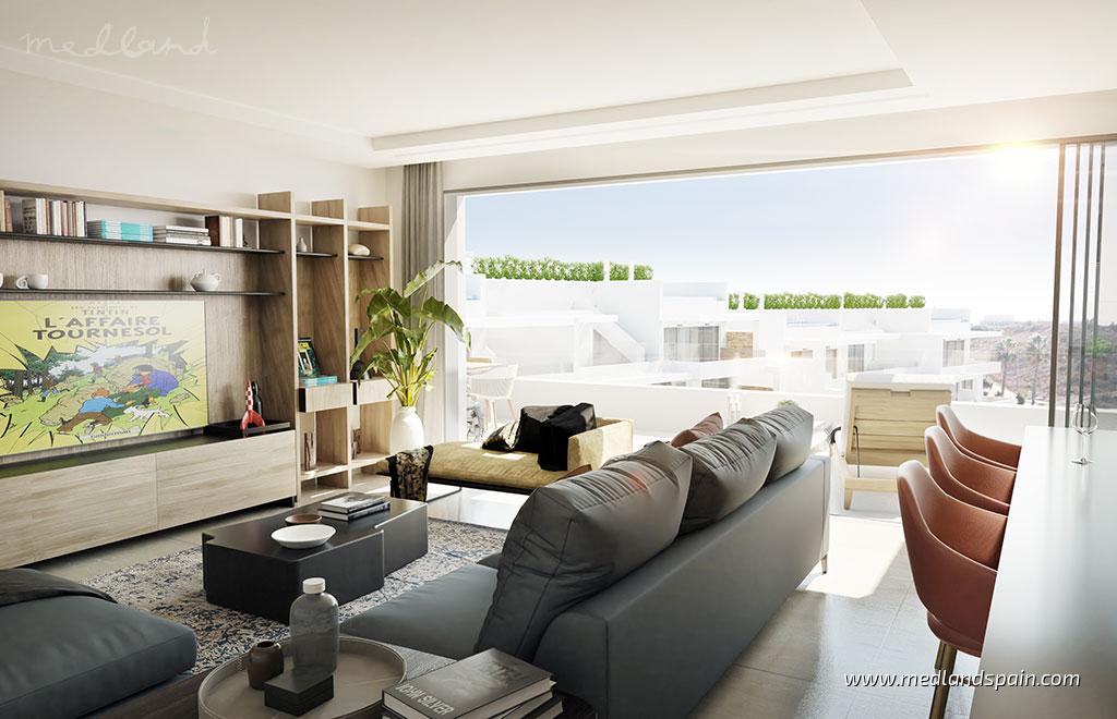 Huoneisto Estepona, Malaga, Espanja 3 makuuhuonetta, 186 m2 No. 104679